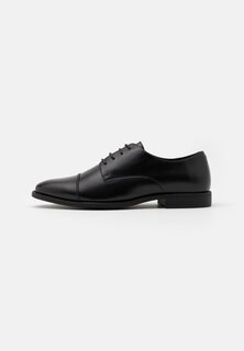 Смарт-ботинки на шнуровке Pier One, черный