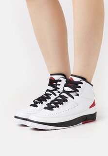 Высокие кроссовки Jordan Wmns Air Jordan 2 Retro, обсидиан / синий