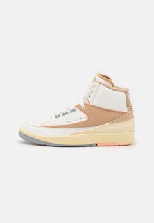 Высокие кроссовки Jordan Wmns Air Jordan 2 Retro, парус / пустыня