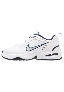 Кроссовки Nike Air Monarch Iv, белый / серебристый металлик