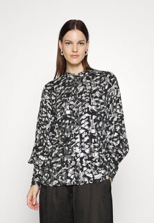 Блуза на пуговицах Bruuns Bazaar, черный