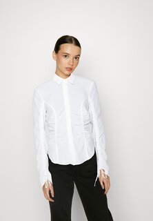 Блуза на пуговицах Weekday, белый