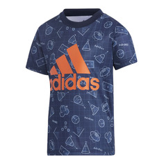 Футболка Adidas Training Essentials Polyester, синий