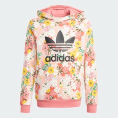 Худи Adidas Originals Her Studio London Floral, розовый/мультиколор