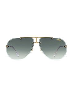 Солнцезащитные очки-авиаторы 65 мм Carrera, золотой