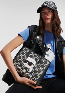 Сумка KARL LAGERFELD, черно-белый