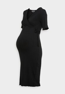 Платье из джерси Pieces Maternity, черный
