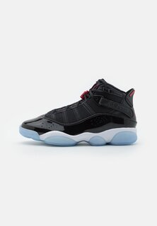 Высокие кроссовки Jordan Jordan 6 Rings, черный / красный