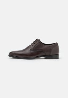 Смарт-ботинки на шнуровке Zign, коричневый