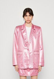 Короткое пальто Gina Tricot, розовый