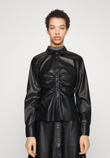 Блузка на пуговицах DKNY, черный