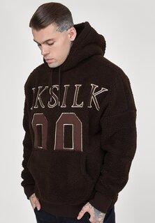 Толстовка с капюшоном SIKSILK, коричневый