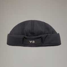 Шапка Adidas Y-3 WEBBING PADDED BEANIE, черный