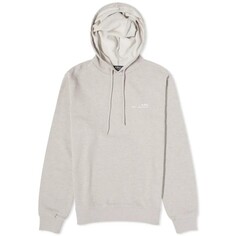 A.P.C. Item Logo Hoodie, beige marl