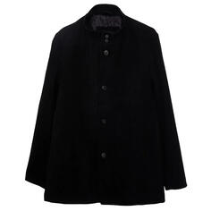 Пальто LC Waikiki Classic Standard Pattern Stand Up Collar, черный