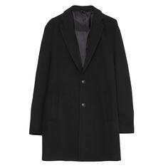 Пальто LCW Vision Standard Pattern Jacket Collar Thick, черный
