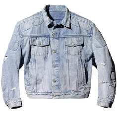 Джинсовая куртка Yeezy Gap Engineered by Balenciaga Padded, синий