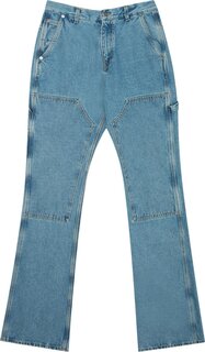 Джинсы Off-White Flare Carpenter Jeans &apos;Medium Blue&apos;, синий