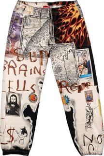 Спортивные брюки Supreme LSD Spells Sweatpant &apos;Multicolor&apos;, разноцветный