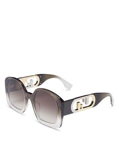 Квадратные солнцезащитные очки O&apos;Lock, 54 мм Fendi