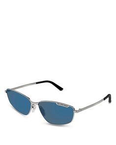 Плоские солнцезащитные очки направленного действия, 60 мм Balenciaga