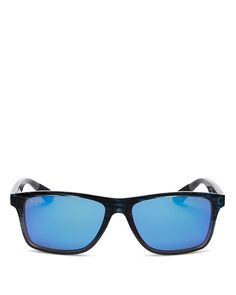 Поляризационные прямоугольные солнцезащитные очки Onshore, 58 мм Maui Jim