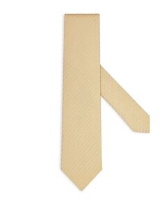 Классический летний шелковый галстук в полоску в тон Zegna