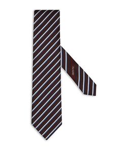Полковой шелковый галстук Zegna