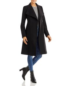 Пальто с воротником-стойкой Calvin Klein