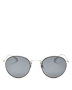 Круглые солнцезащитные очки Coleridge, 50 мм Oliver Peoples