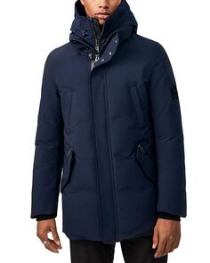 Пуховое пальто Edward 2-в-1 со съемным нагрудником с капюшоном Mackage