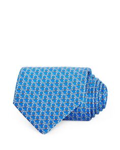 Шелковый классический галстук Gancini Ferragamo