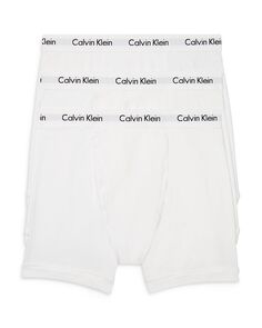 Хлопковые эластичные влагоотводящие трусы-боксеры, упаковка из 3 шт. Calvin Klein