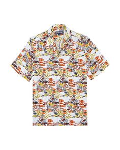 Льняная рубашка Fishes Family Vilebrequin
