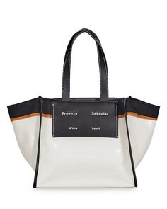 Большая сумка-тоут Morris из парусины с покрытием Proenza Schouler White Label