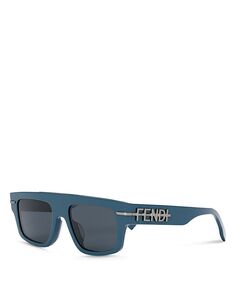 Солнцезащитные очки Fendigraphy прямоугольной формы, 54 мм Fendi