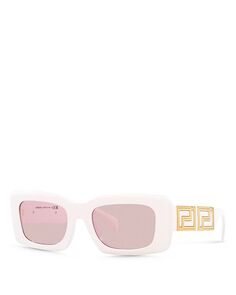 Солнцезащитные очки прямоугольной формы, 54 мм Versace