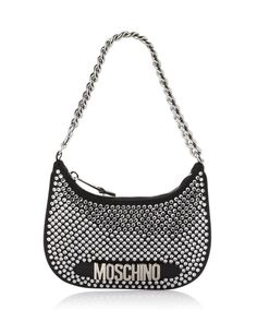 Сумочка с заклепками Moschino