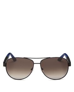 Солнцезащитные очки-авиаторы Brow Bar, 62 мм Ferragamo