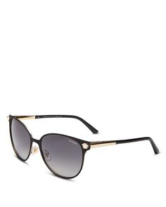 Круглые поляризованные солнцезащитные очки, 57 мм Versace