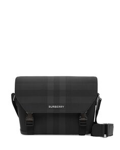 Маленькая сумка-мессенджер в клетку Wright Check Burberry