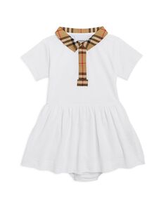 Платье поло Tavi Pique для девочек - для малышей Burberry