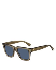 Квадратные солнцезащитные очки, 53 мм Hugo Boss