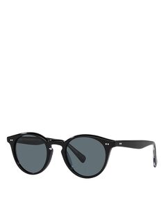 Круглые солнцезащитные очки Universal Fit Romare, 50 мм Oliver Peoples