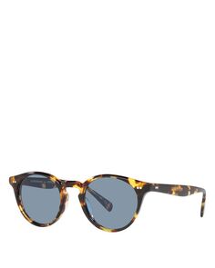 Круглые солнцезащитные очки Universal Fit Romare, 50 мм Oliver Peoples