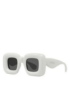 Квадратные солнцезащитные очки Fashion Show Inflate, 41 мм Loewe