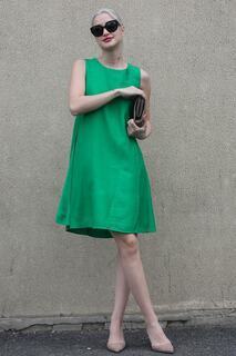 Платье Madmext, зеленый