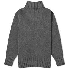 Джемпер Sportmax Premier Oversize Knit, темно-серый