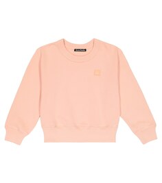 Хлопковая толстовка для лица Acne Studios, розовый