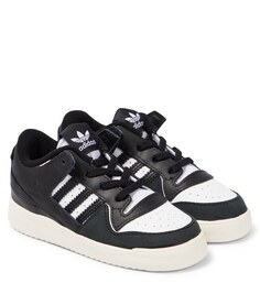 Кеды Forum Low из кожи Adidas Originals, разноцветный